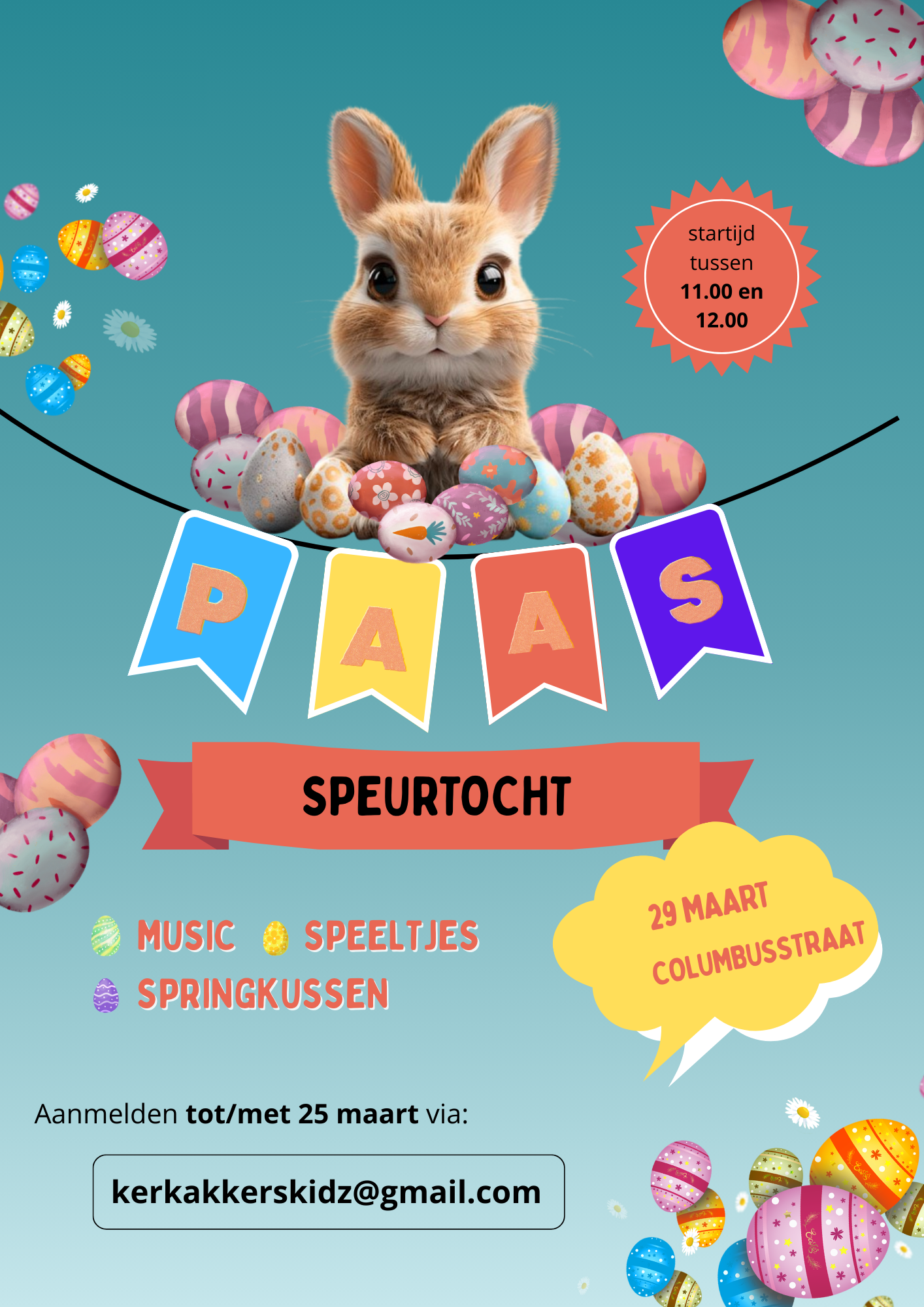 Nu aanmelden voor de Paas-speurtocht door de wijk