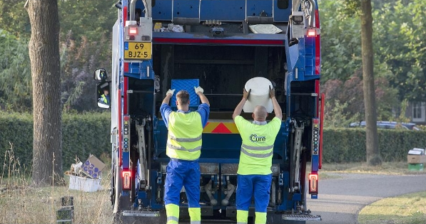 Wijziging ophaaldagen Cure-Afvalbeheer per 1 januari 2026