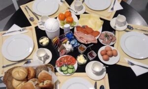 lunch op tafel